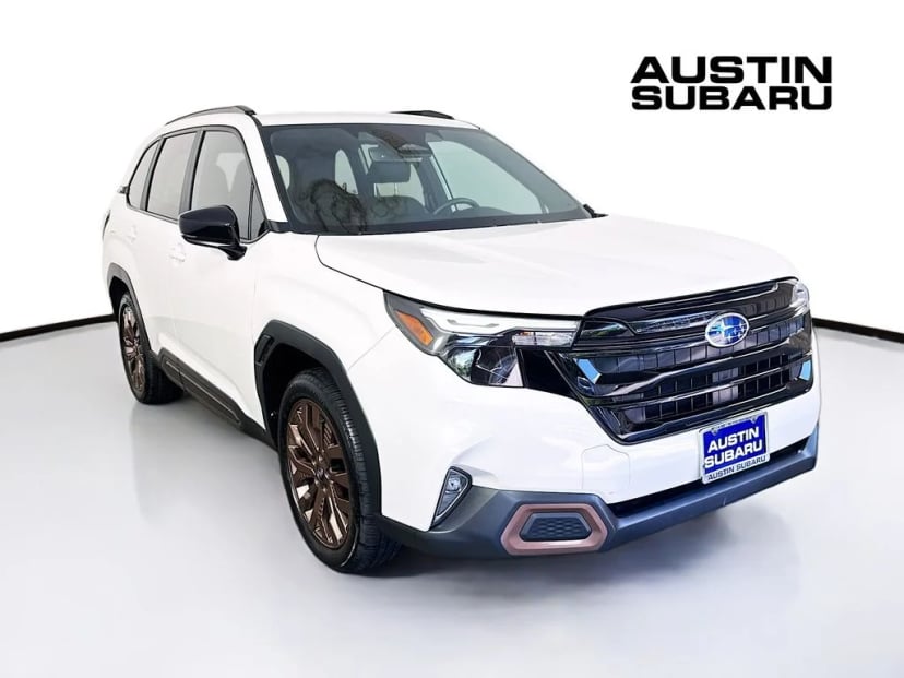 2026 Subaru Forester Sport 4D Sport Utility White - Image 1