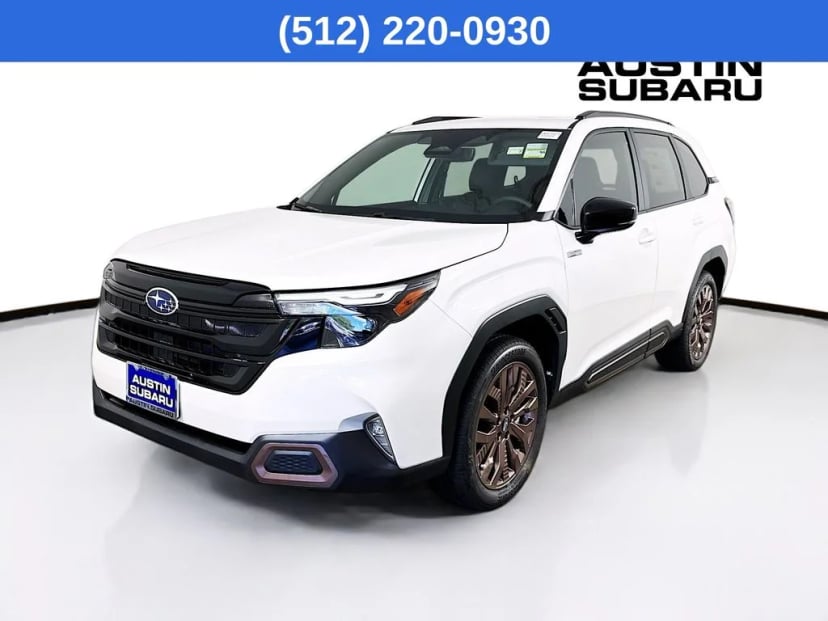 2026 Subaru Forester Sport Hybrid SUV CRYSTAL WHITE PEARL - Image 2