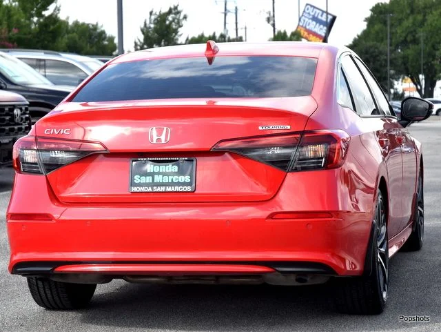 2024 Honda Civic Sedan 1.5T 4D TOURING 4D Sedan Rallye Red - Image 2