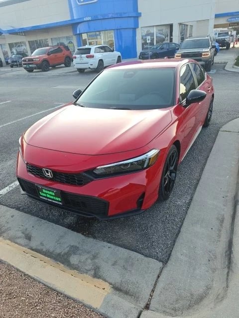 2026 Honda Civic Sport 4D Hatchback Rallye Red - Image 1