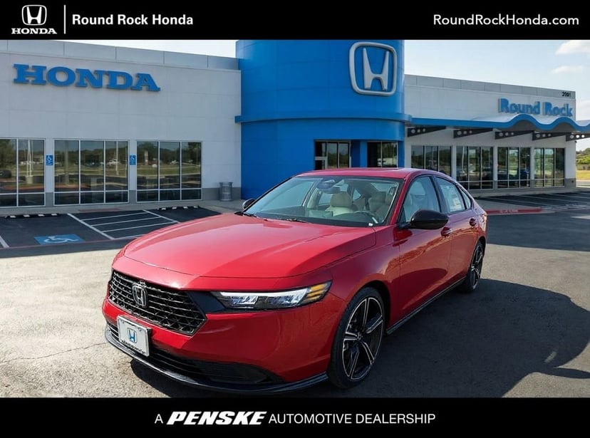 2026 Honda Accord SE 4D Sedan Radiant Red Metallic - Image 1