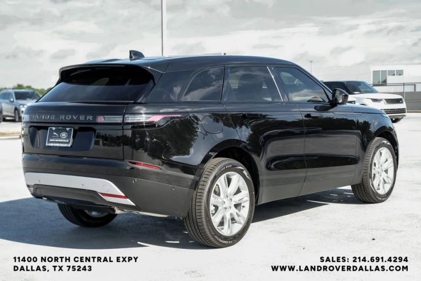 2026 Land Rover Range Rover Velar S 4D Sport Utility Santorini Black Metallic - Image 2