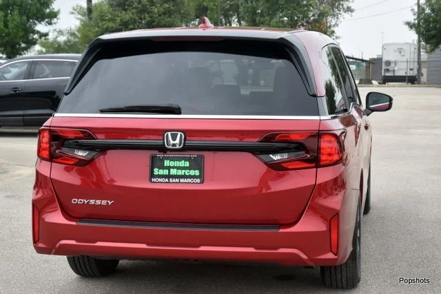 2026 Honda Odyssey EX-L 4D Passenger Van Radiant Red - Image 3