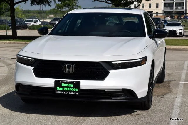 2026 Honda Accord Sedan Sport Hybrid 4D Sedan Platinum White Pearl - Image 1