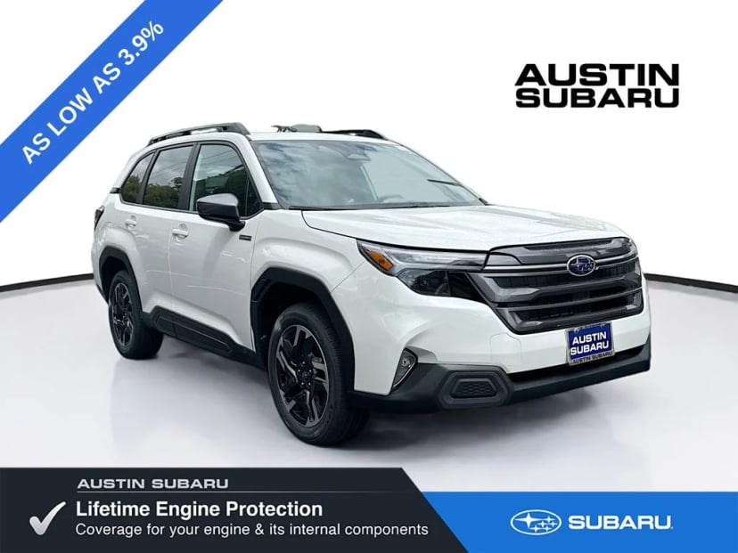 2026 Subaru Forester Limited Hybrid SUV CRYSTAL WHITE PEARL - Image 1