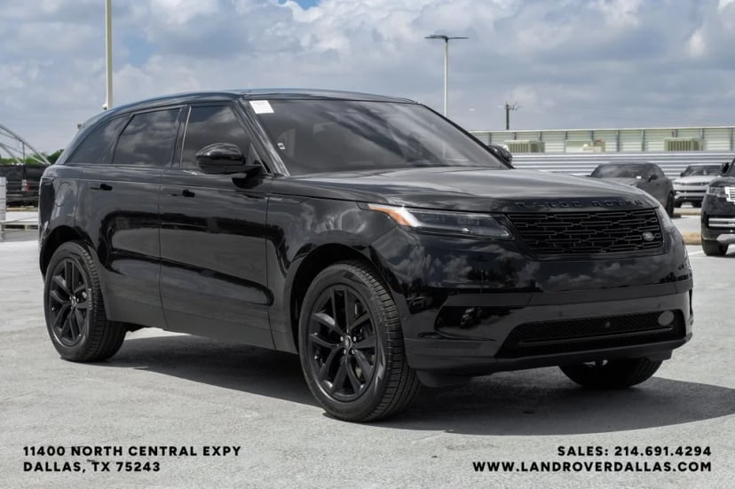 2026 Land Rover Range Rover Velar S 4D Sport Utility Santorini Black Metallic - Image 1