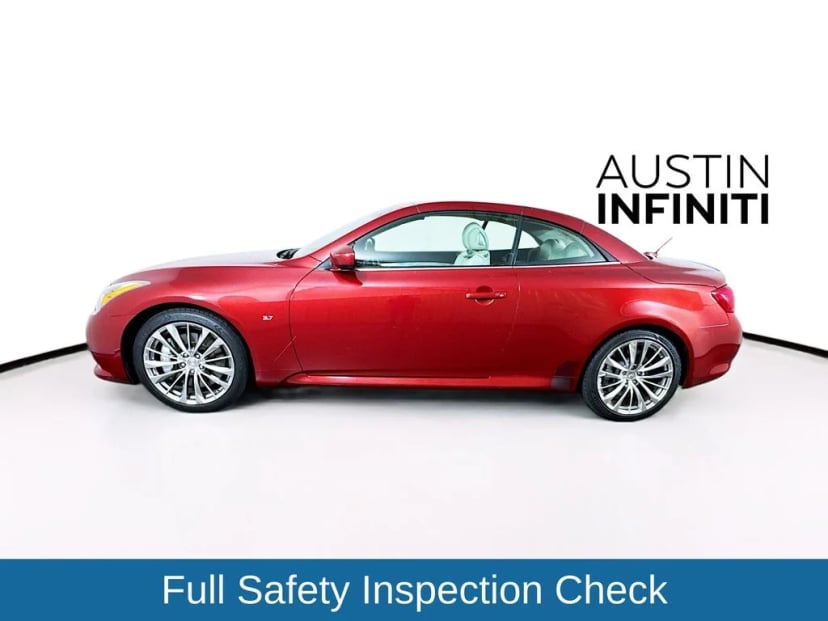 2014 INFINITI Q60 Sport 2D Convertible Red - Image 2