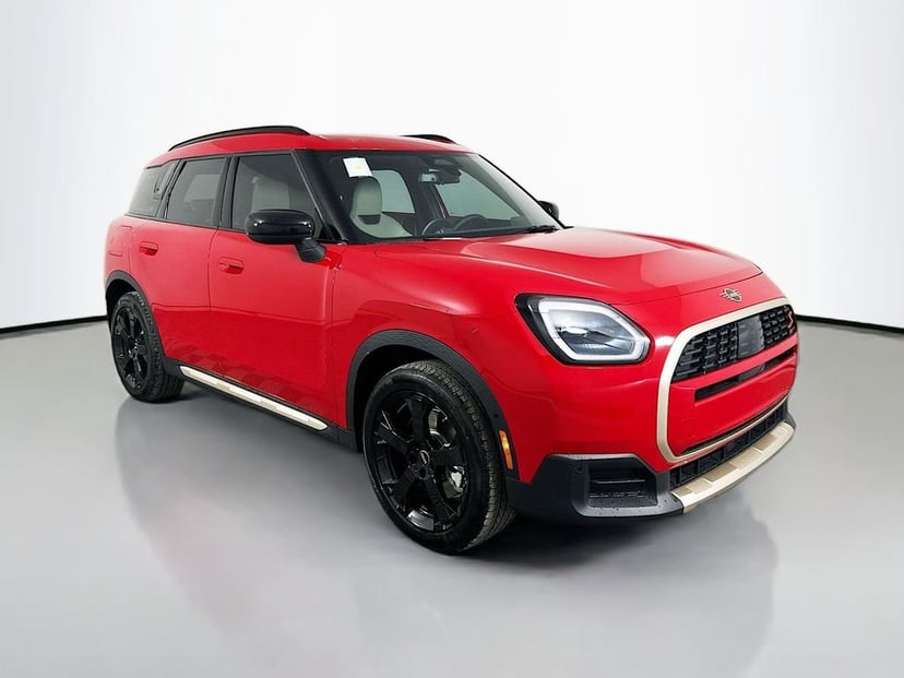 2025 MINI Cooper S Countryman Iconic 4D Sport Utility Red - Image 2