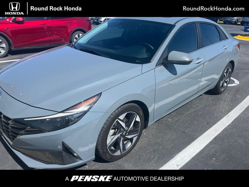 2022 Hyundai Elantra Limited 4D Sedan Electric - Image 1