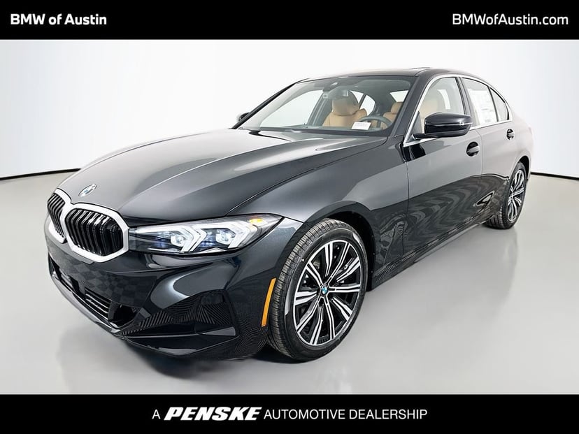 2026 BMW 3 Series 330i 4D Sedan Black Sapphire Metallic - Image 2