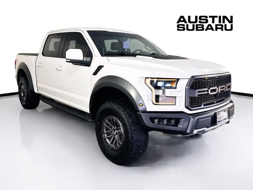 2019 Ford F-150 Raptor 4D SuperCrew White - Image 1