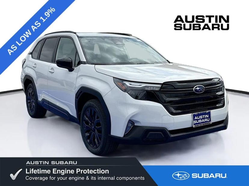 2026 Subaru Forester Sport Onyx Edition SUV CRYSTAL WHITE PEARL - Image 1