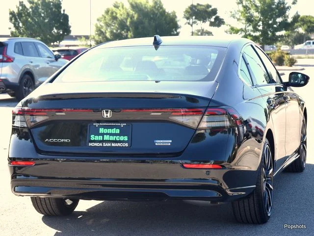2026 Honda Accord Sedan Touring Hybrid 4D Sedan Crystal Black Pearl - Image 3