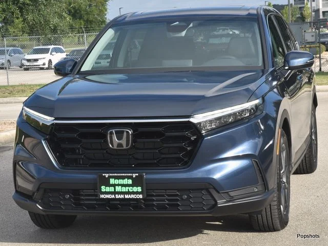 2026 Honda CR-V 2WD EX-L 4D Sport Utility Canyon River Blue Metallic - Image 1