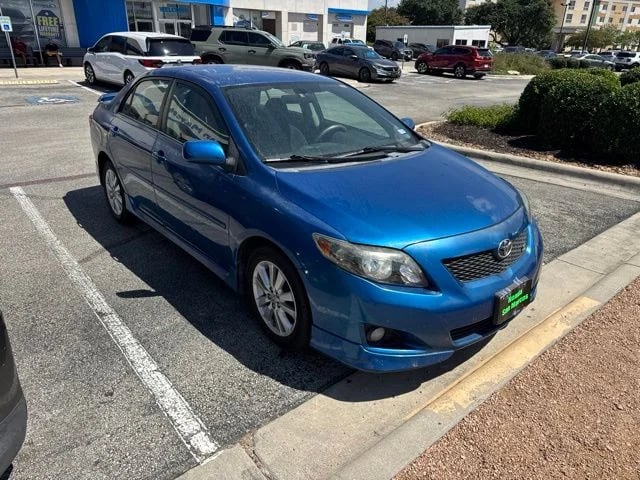 2010 Toyota Corolla S 4D Sedan Blue Streak Metallic - Image 2