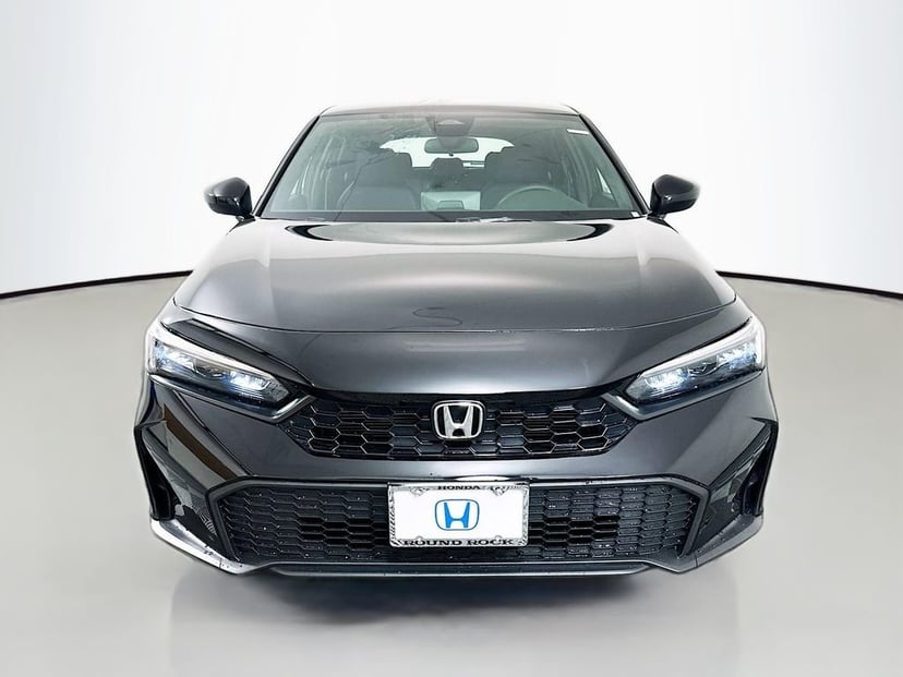 2026 Honda Civic FWD Sport 4D Hatchback Crystal Black Pearl - Image 3