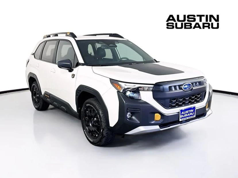 2026 Subaru Forester Wilderness 4D Sport Utility White - Image 1