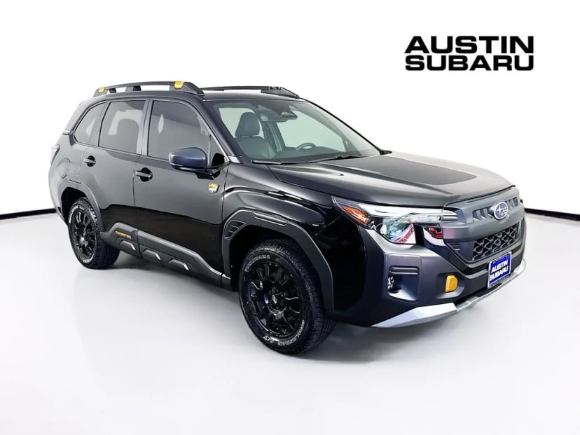2026 Subaru Forester Wilderness 4D Sport Utility Black - Image 1