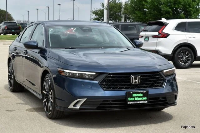 2026 Honda Accord Hybrid Touring 4D Sedan Blue Metallic - Image 2