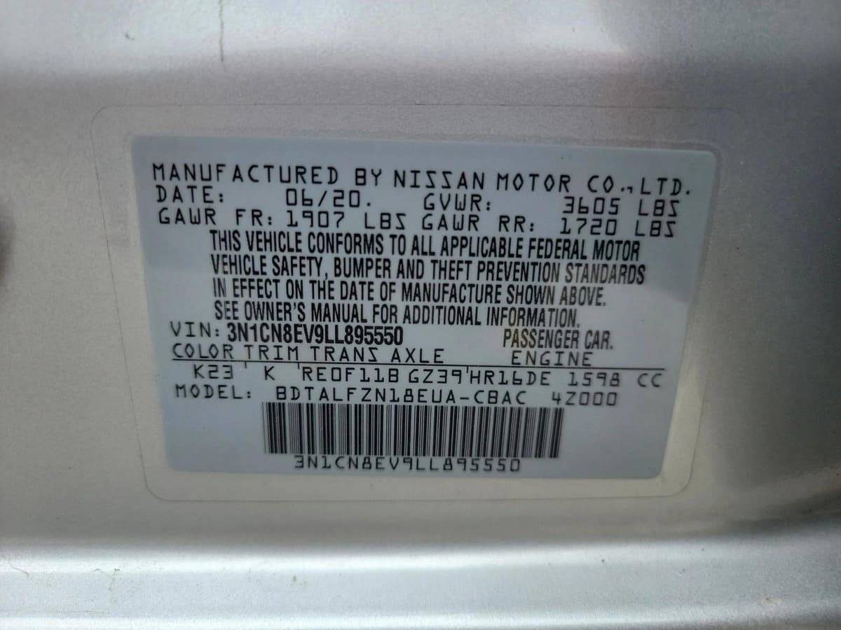 2020 Nissan Versa - Image 24