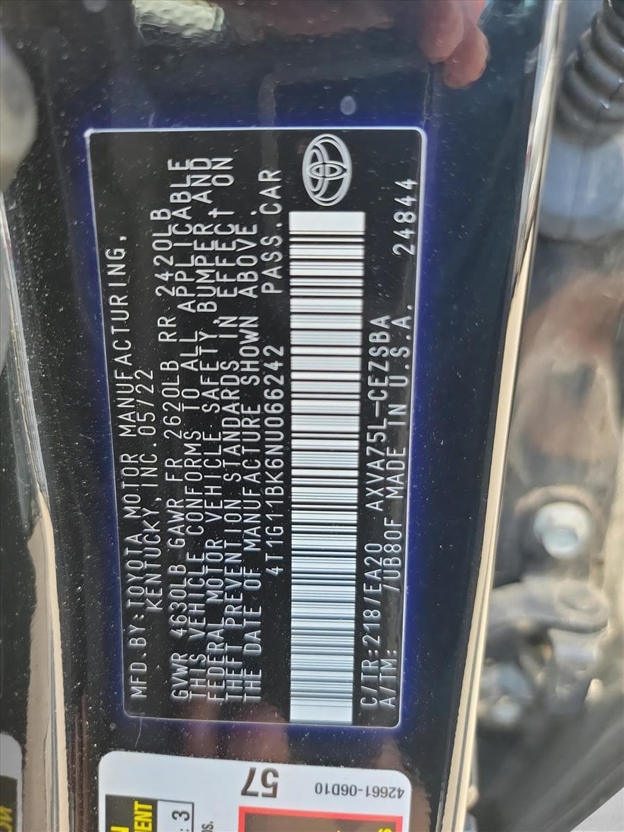 2022 Toyota Camry - Image 21