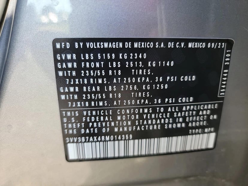 2024 Volkswagen Tiguan - Image 23