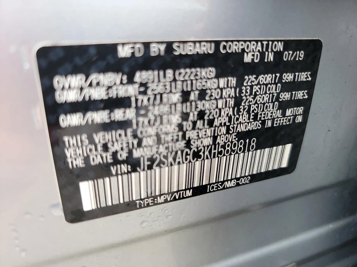 2019 Subaru Forester - Image 19