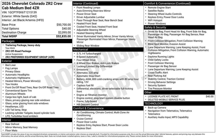 2026 Chevrolet Colorado - Image 22