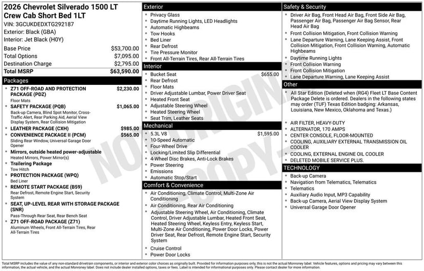 2026 Chevrolet Silverado 1500 - Image 25