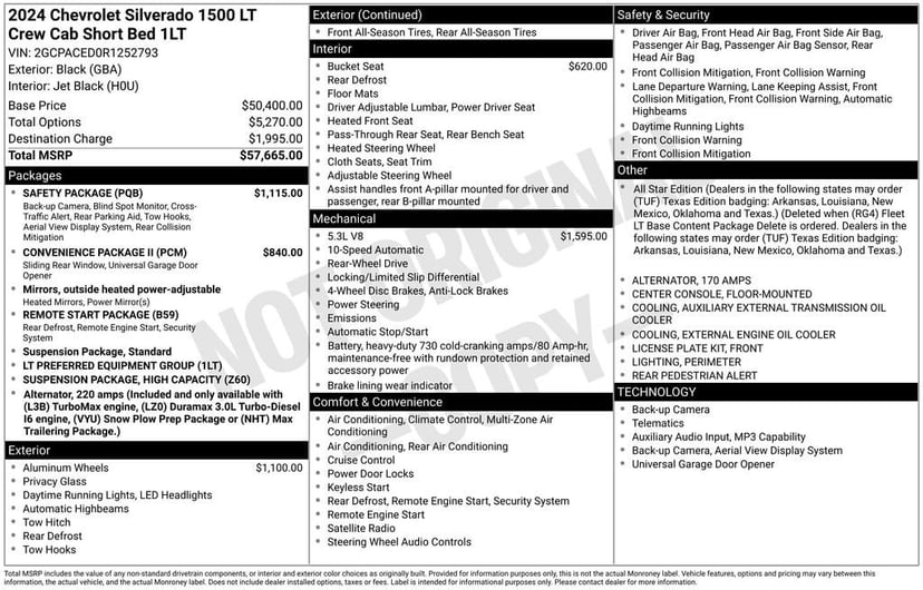 2024 Chevrolet Silverado 1500 - Image 3