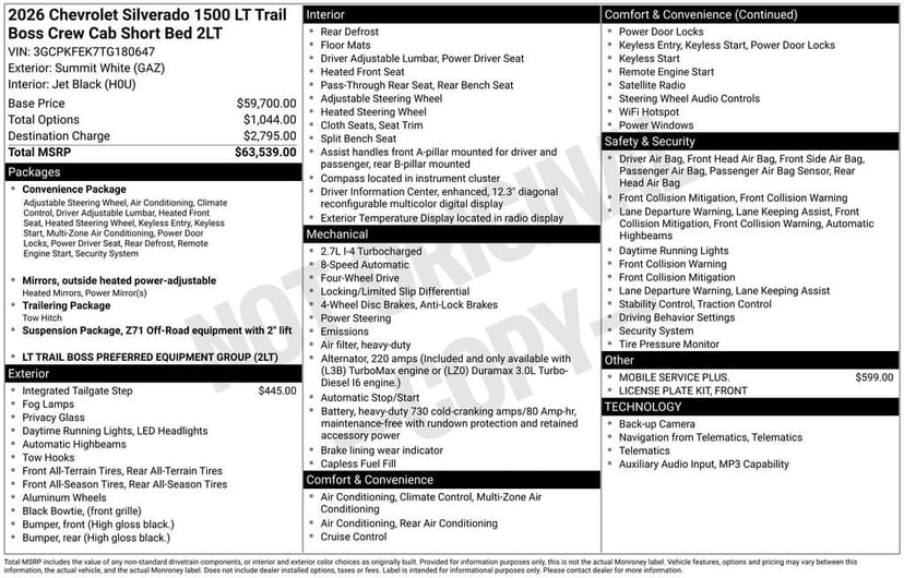 2026 Chevrolet Silverado 1500 - Image 24