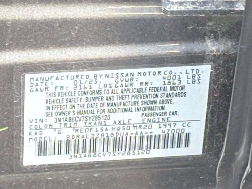 2025 Nissan Sentra - Image 23
