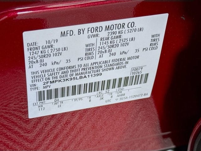 2020 Ford Edge - Image 30