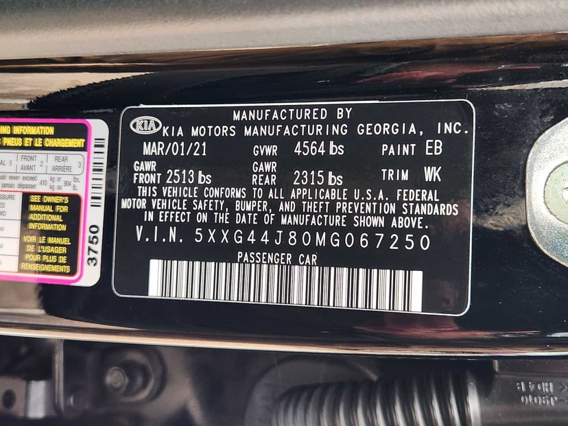 2021 Kia K5 - Image 34