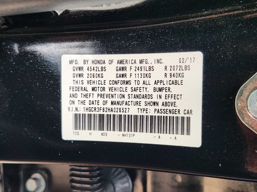 2017 Honda Accord - Image 33