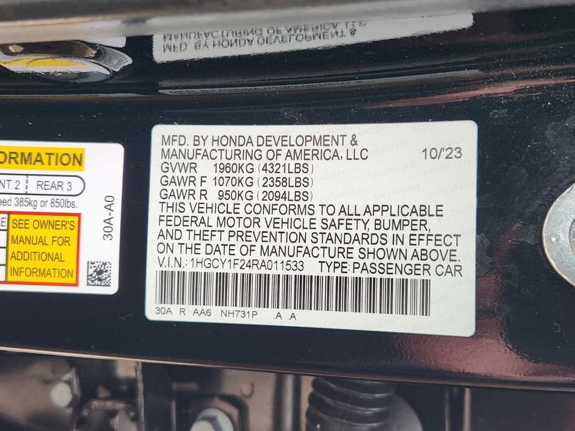 2024 Honda Accord - Image 33