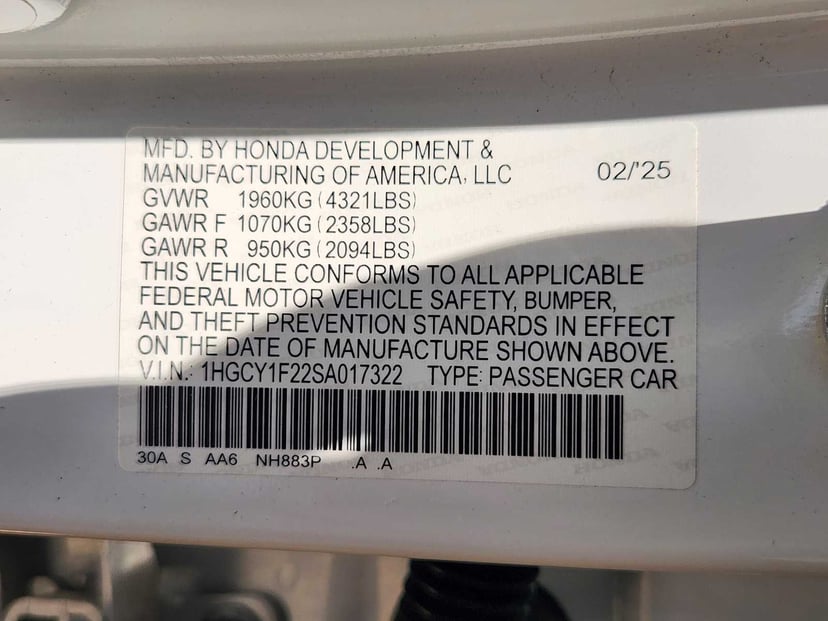 2025 Honda Accord - Image 33