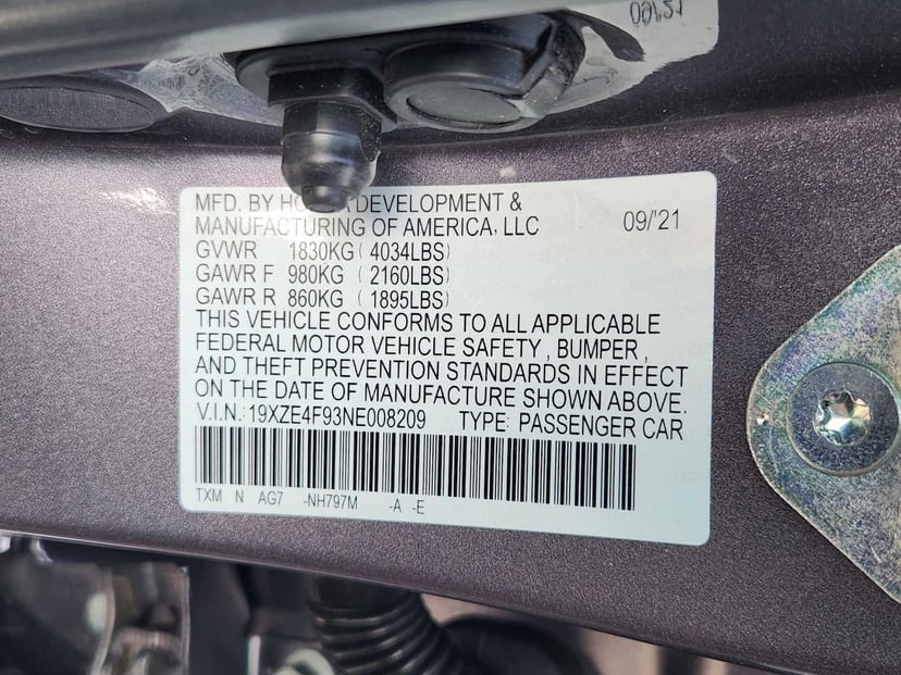 2022 Honda Insight - Image 34