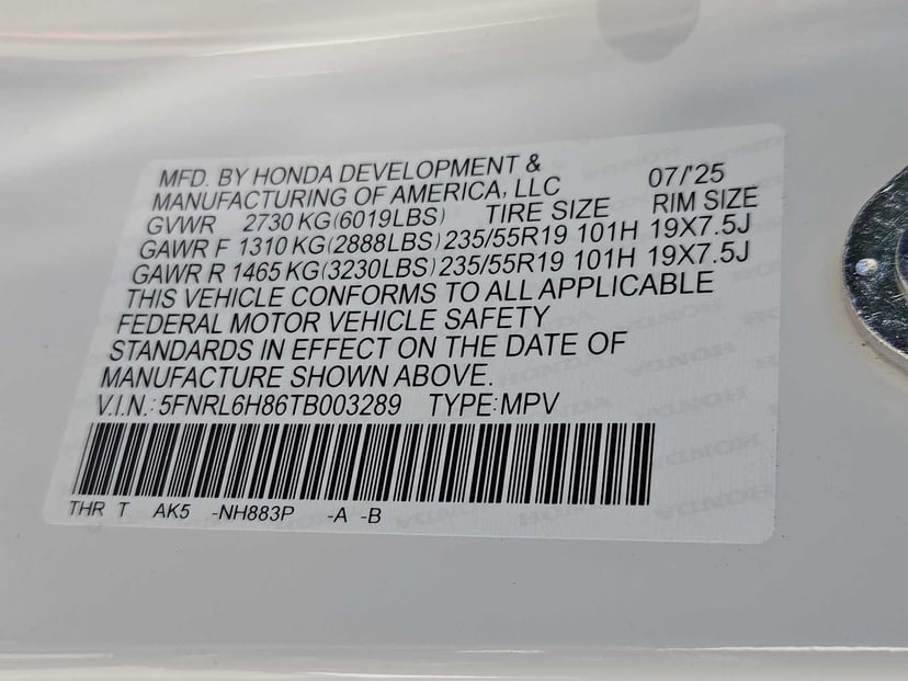 2026 Honda Odyssey - Image 27