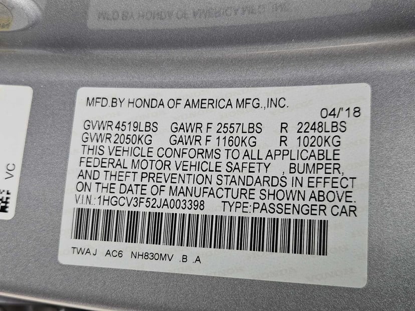 2018 Honda Accord Hybrid - Image 32