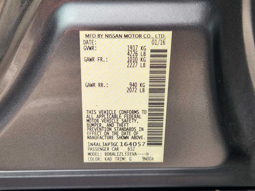 2016 Nissan Altima - Image 33