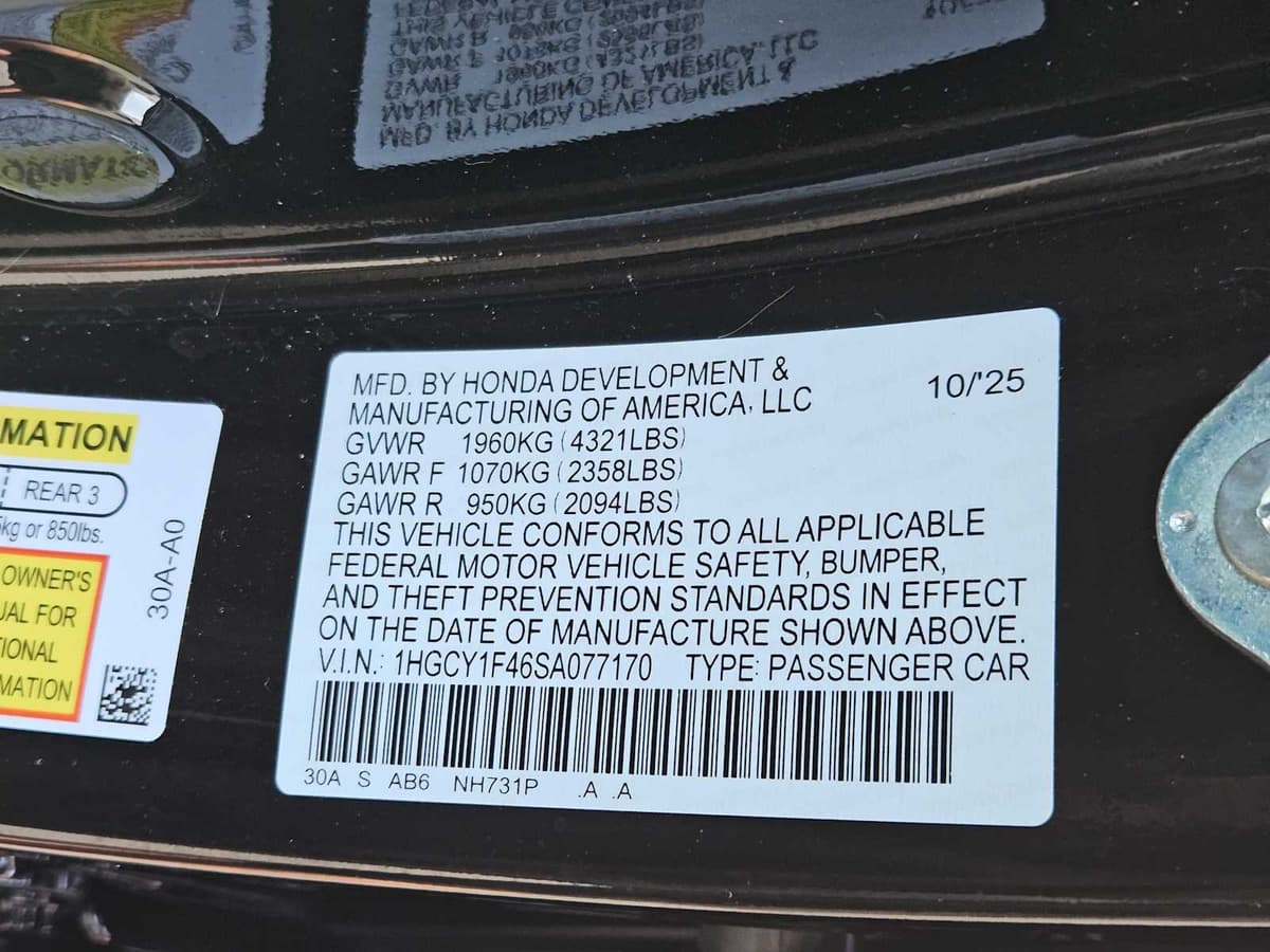 2025 Honda Accord - Image 31