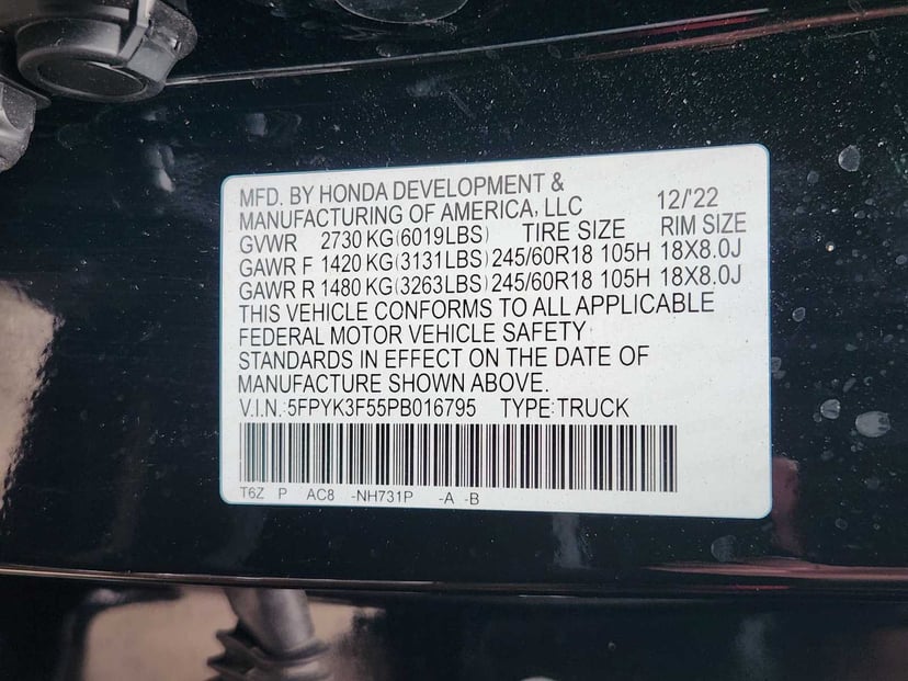 2023 Honda Ridgeline - Image 34