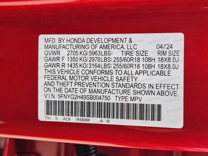 2025 Honda Pilot - Image 33