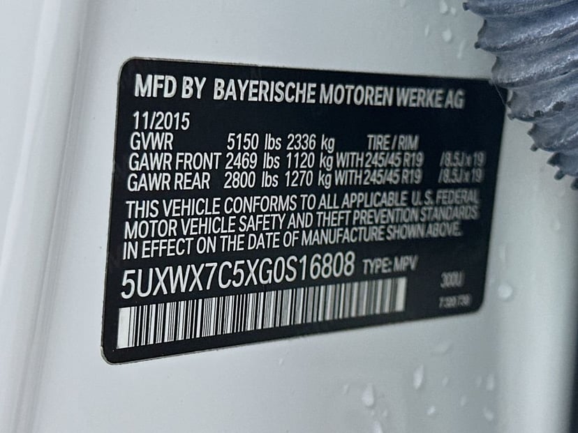 2016 BMW X3 - Image 33