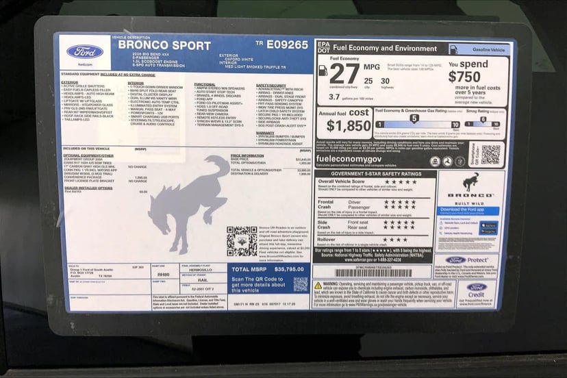 2026 Ford Bronco Sport - Image 21