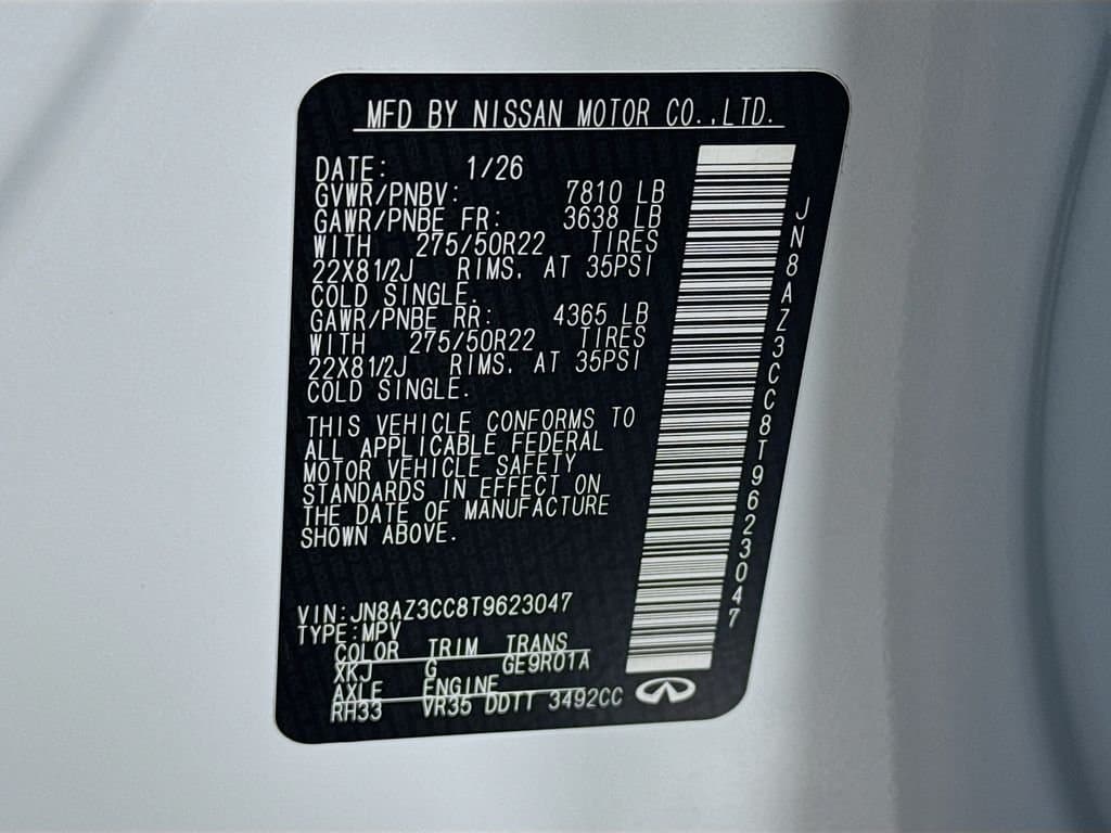 2026 INFINITI QX80 - Image 43