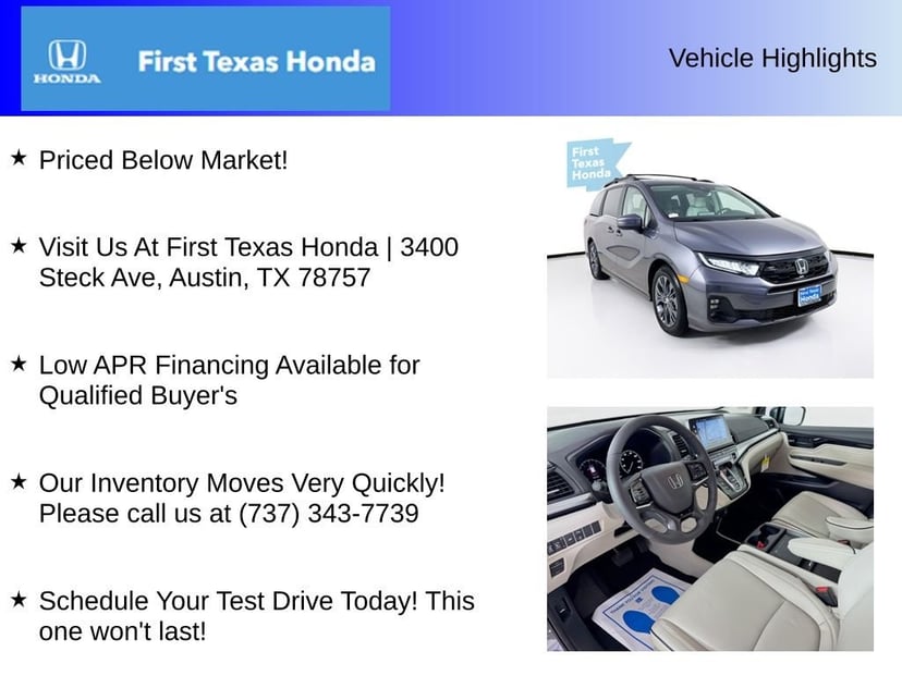 2026 Honda Odyssey - Image 5