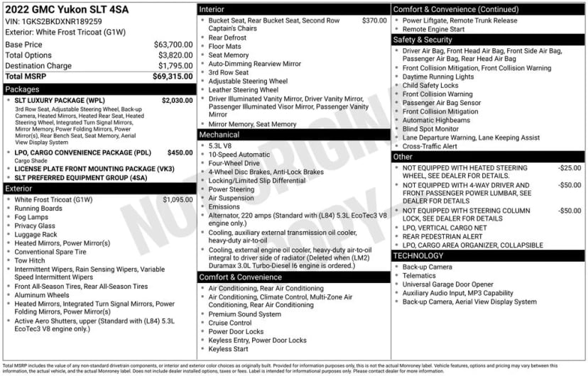 2022 GMC Yukon - Image 43