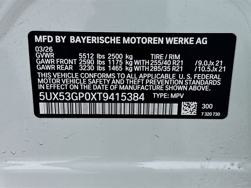 2026 BMW X3 - Image 24